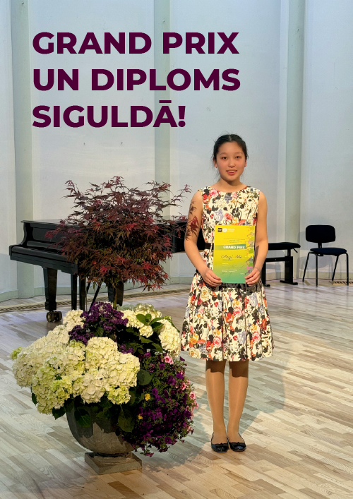 GRAND PRIX UN DIPLOMS SIGULDĀ!