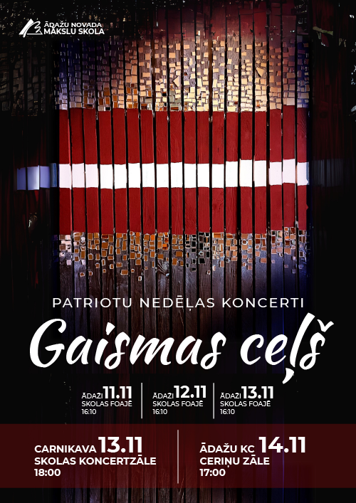 Patriotu nedēļas koncerti 