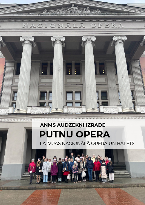 ĀNMS audzēkņi izrādē: PUTU OPERA