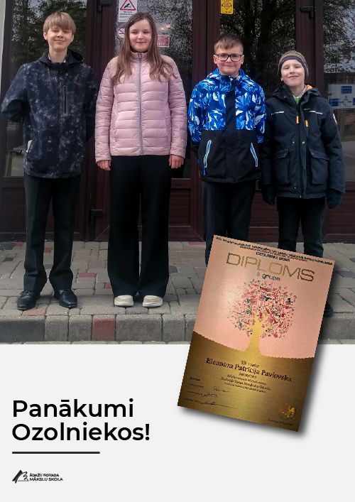 Panākumi Ozolniekos!