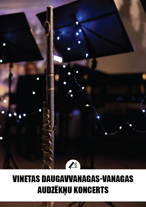 Vinetas Daugavvanagas-Vanagas - Audzēkņu koncerts-afiša