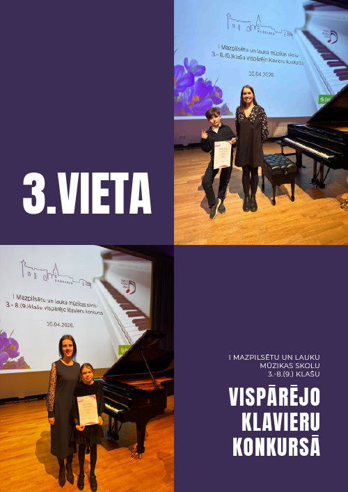 3.VIETA vispārējo klavieru konkursā
