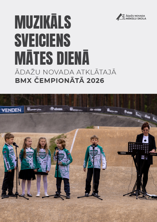 Muzikāls sveiciens Mātes dienā - BMX čempionātā 2026